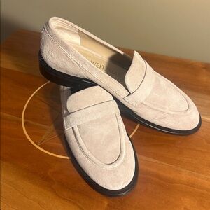 Stuart Weitzman Palmer Suede Loafers Size 7.5